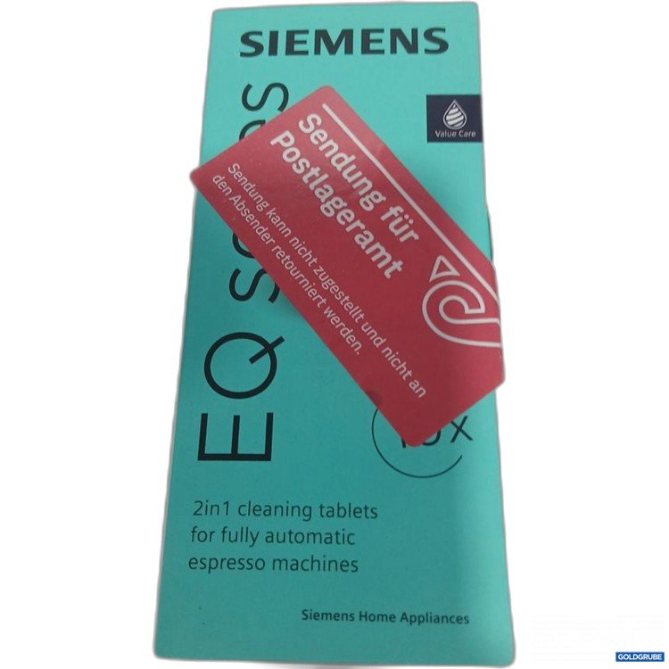 Artikel Nr. 985955 Artikel Nr. 985955: Siemens EQ S Reinigungstabletten 2in1 10 Stück
