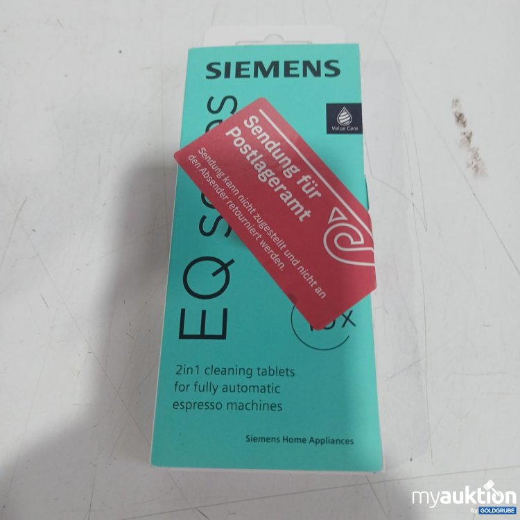 Artikel Nr. 985955 Artikel Nr. 985955: Siemens EQ S Reinigungstabletten 2in1 10 Stück