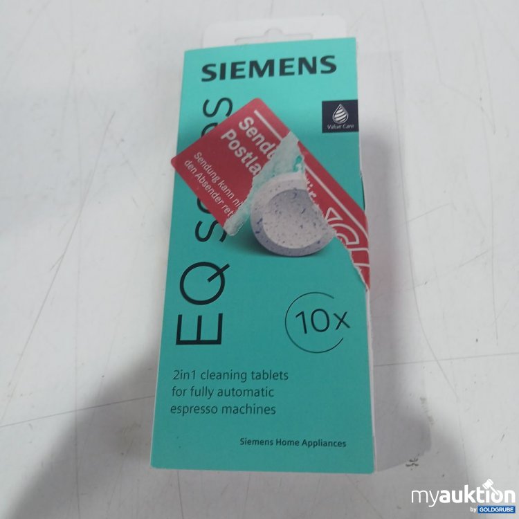 Artikel Nr. 985955 Artikel Nr. 985955: Siemens EQ S Reinigungstabletten 2in1 10 Stück