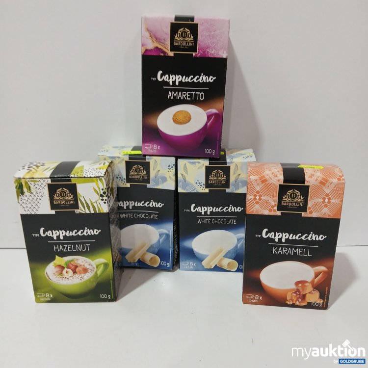 Artikel Nr. 399956 Artikel Nr. 399956: Bardollini Cappuccino Sorten Set 5x100g