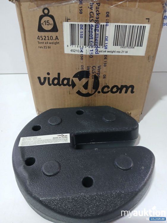 Artikel Nr. 442956: Vida XL Gazebo Weight Plates 4stk 