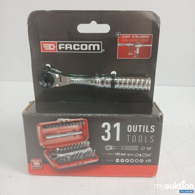 Artikel Nr. 444956: Facom 31-teilige Bit-Ratschenset