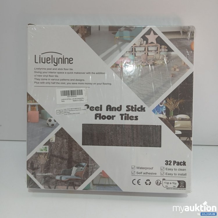 Artikel Nr. 832956 Artikel Nr. 832956: Livelynine Peel and Stick Floor Tiles 32 Pack