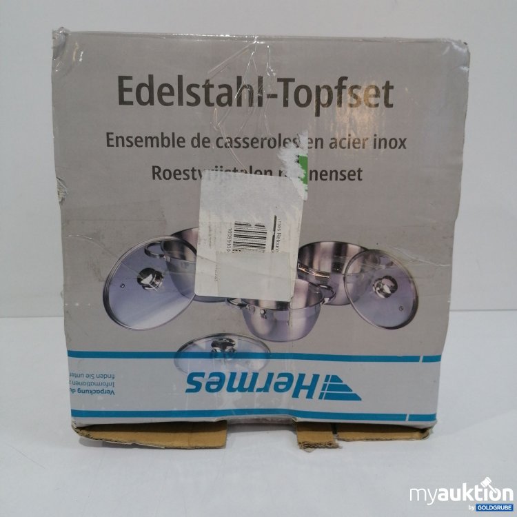 Artikel Nr. 834956: Genialo Edelstahl Topfset 6738990