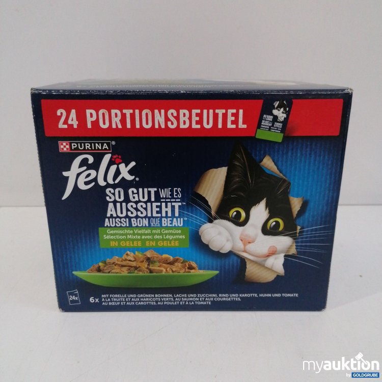 Artikel Nr. 859956 Artikel Nr. 859956: Purina Felix gemischte Vielfalt mit Gemüse 24x85g