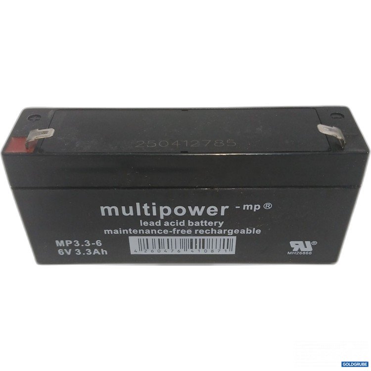 Artikel Nr. 882956: Multipower Lead Acid Battery 6V 