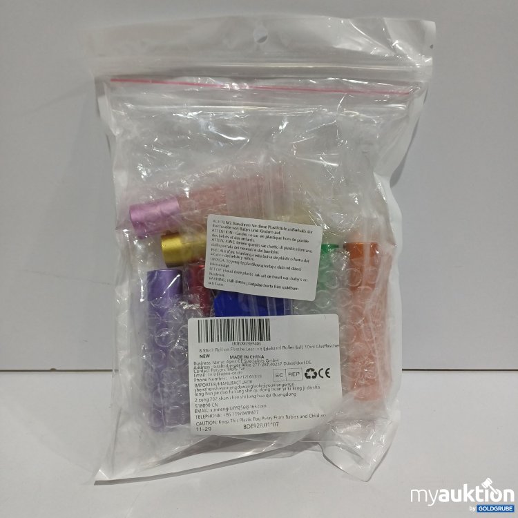 Artikel Nr. 898956: Roll on Glasflaschen, 8Stk. 10ml