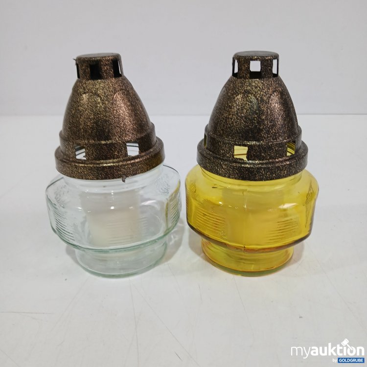 Artikel Nr. 902956 Artikel Nr. 902956: Grabkerze aus Glas 2x