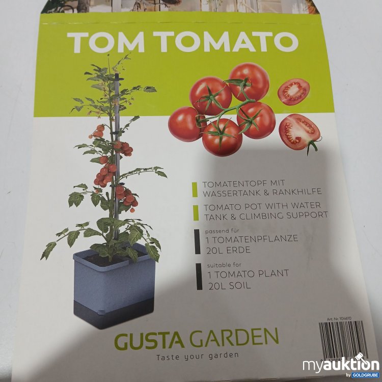 Artikel Nr. 904956: Gusta Garden Tomatentopf mit Wassertank & Rankkhilfe 
