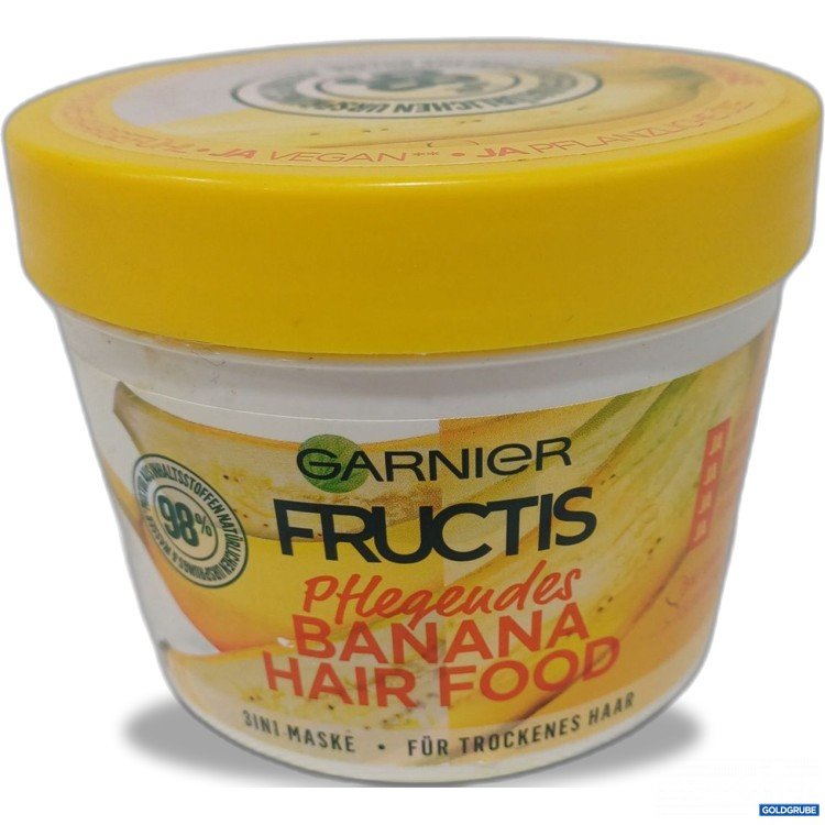 Artikel Nr. 914956 Artikel Nr. 914956: Garnier Fructis Pflegendes Banana Hair Food 3-in-1-Haarmaske 390ml