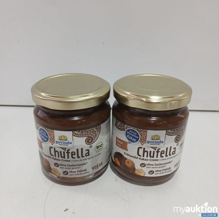 Artikel Nr. 957956: Govinda Chufella Erdmandel-Kakao-Cream 2x220g 