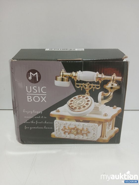 Artikel Nr. 959956: Telefon Musik Box Schwarz 