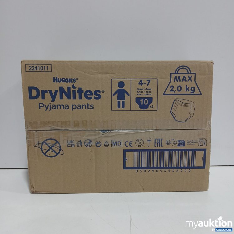 Artikel Nr. 962956: HUGGIES Pyjama pants 4-7 Jahren 10x3 max 2kg Art.Nr: 2241011