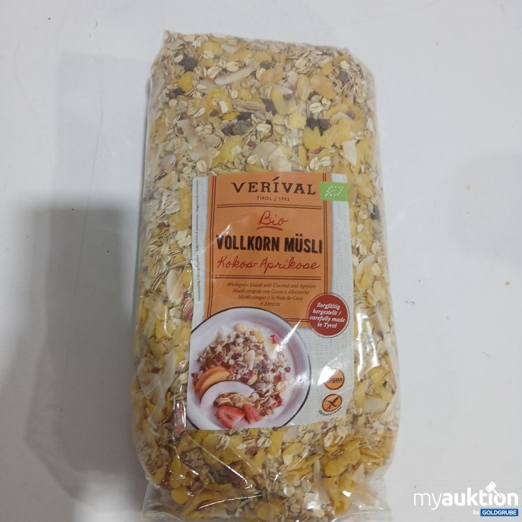 Artikel Nr. 971956: Verival Bio Vollkorn Müsli  Kokos Aprikose 1400g