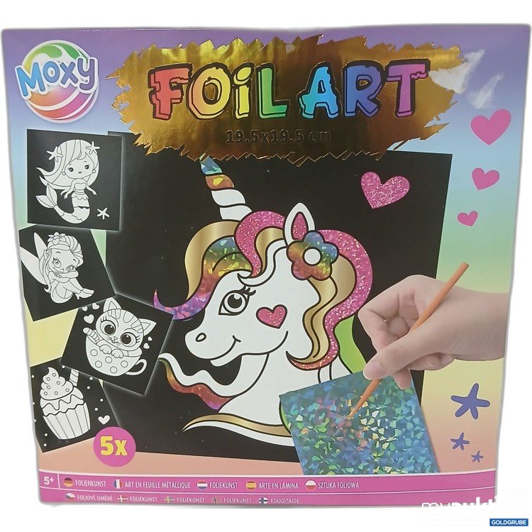 Artikel Nr. 988956 Artikel Nr. 988956: Moxy Foil Art 19.5x19.5cm