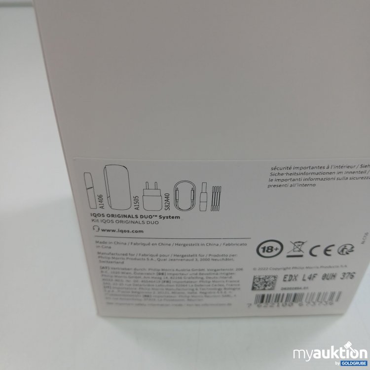Artikel Nr. 832957 Artikel Nr. 832957: Iqos Originals Duo