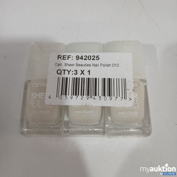 Artikel Nr. 885957: Catrice Sheer Beauties Nail Polish je 10,5ml 