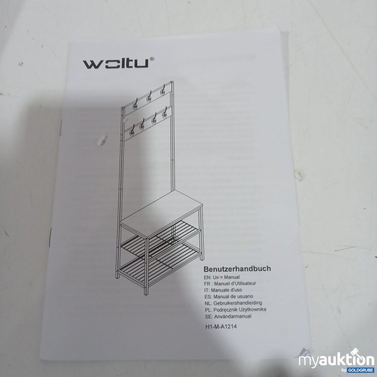 Artikel Nr. 888957: Woltu Coat Racks Natural Wood Color 