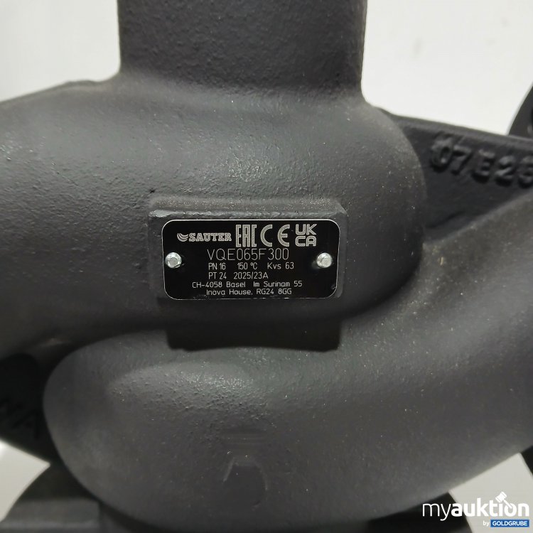 Artikel Nr. 899957: Sauter VQE065F300 Flansch-Regelventil
