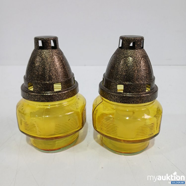 Artikel Nr. 902957 Artikel Nr. 902957: Grabkerze aus Glas 2x