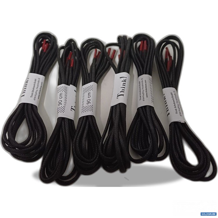 Artikel Nr. 916957: Think Schuhwerk Schnürrsenkel 90cm, 6Paare