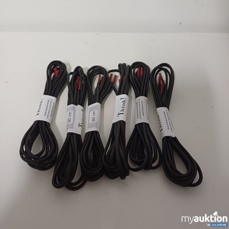 Artikel Nr. 916957: Think Schuhwerk Schnürrsenkel 90cm, 6Paare