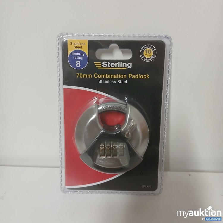 Artikel Nr. 917957: Sterling 70mm Combination Padlock CPL170