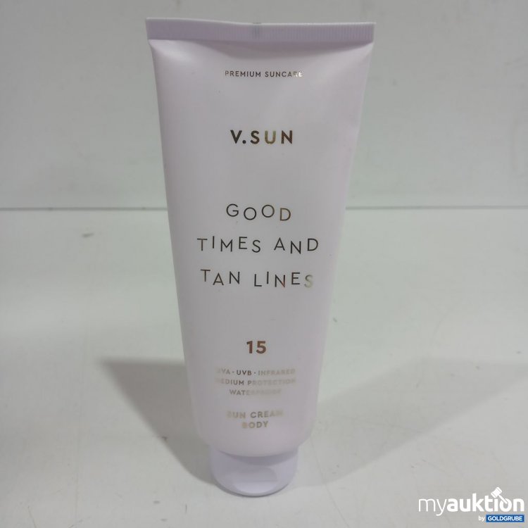 Artikel Nr. 918957: V.SUN Good Times and Tan Lines Sonnencreme 15 200ml