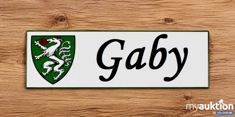 Artikel Nr. 936957 Artikel Nr. 936957: Blechschild