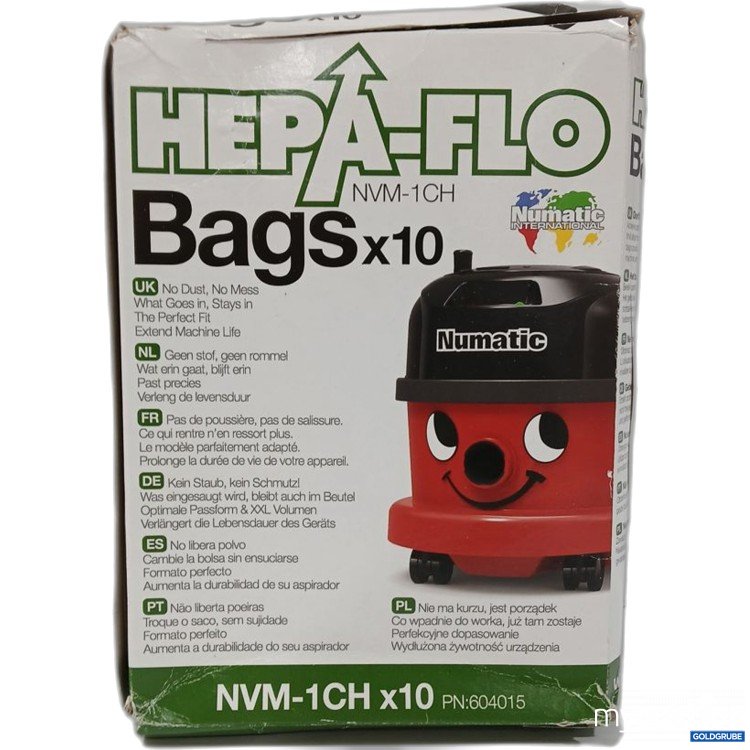 Artikel Nr. 961957: Numatic HEPA-FLO Bags NVM-1CH