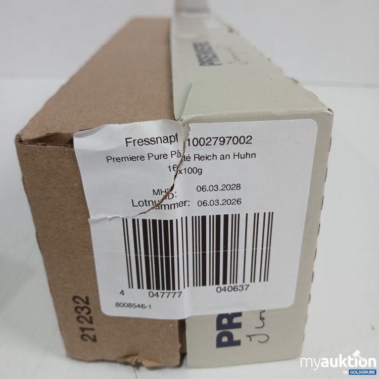 Artikel Nr. 970957 Artikel Nr. 970957: Premiere Katzenfutter 16x100g