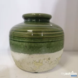 Artikel Nr. 722957: Grüne Keramik-Vase 
