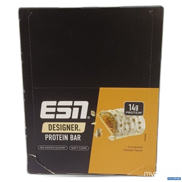 Artikel Nr. 461958 Artikel Nr. 461958: ESN Designer Protein Bar Cinnamon Cereal Flavor 12x45g