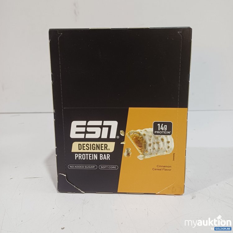 Artikel Nr. 461958 Artikel Nr. 461958: ESN Designer Protein Bar Cinnamon Cereal Flavor 12x45g