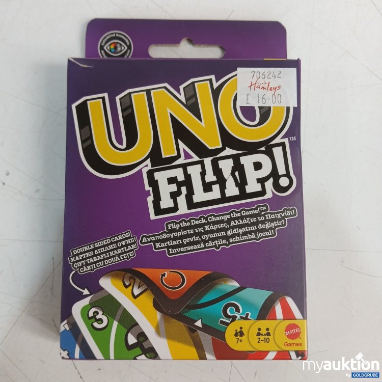 Artikel Nr. 466958 Artikel Nr. 466958: Mattel UNO Flip! Kartenspiel