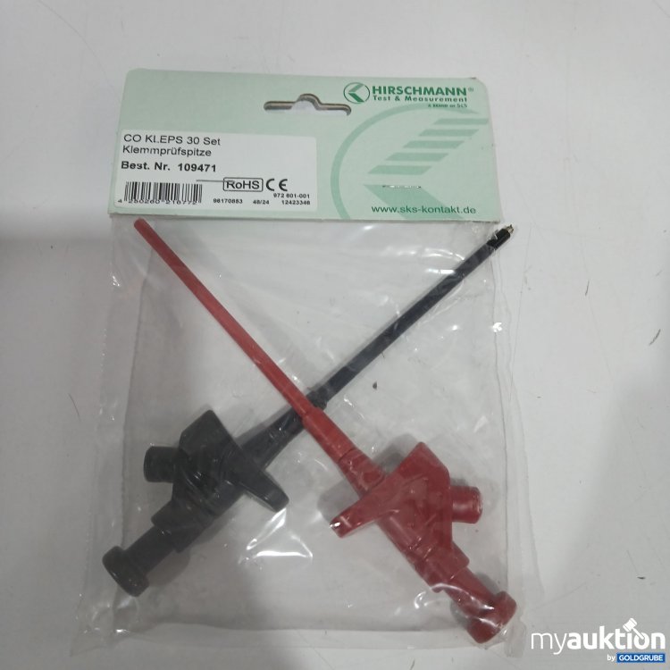 Artikel Nr. 881958: Hirschmann Klemmprüfspitze 109471 