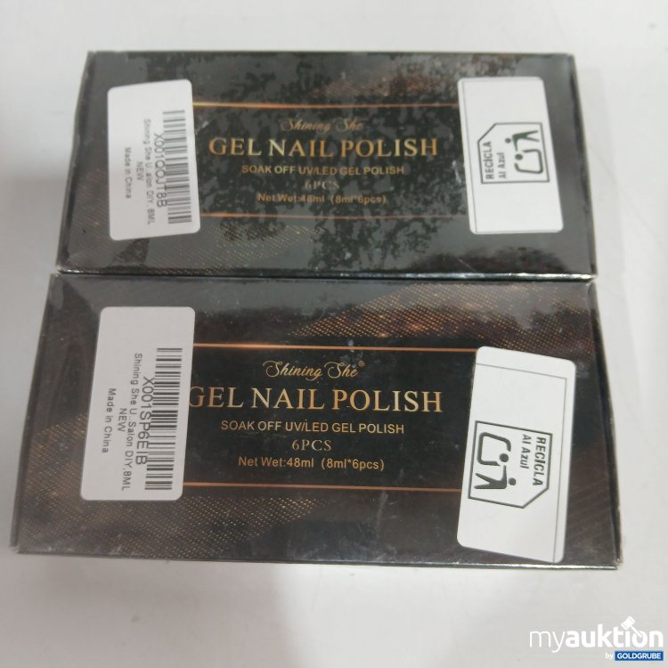 Artikel Nr. 885958: Shining She Gel Nail Polish Soak off UV/LED Gel Polish je 6Pcs 