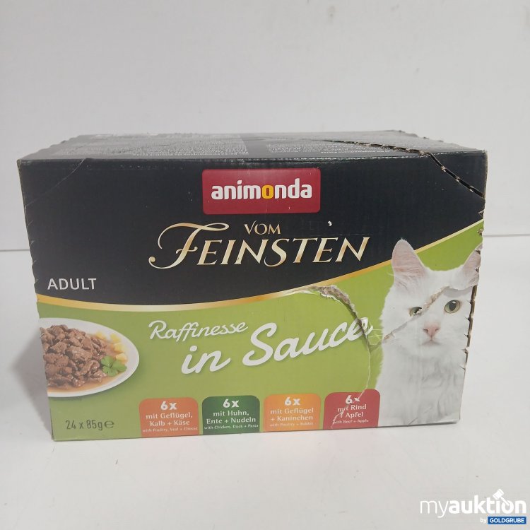 Artikel Nr. 950958: Animinda vom Feinsten Raffinesse in Sauce 24x85g 
