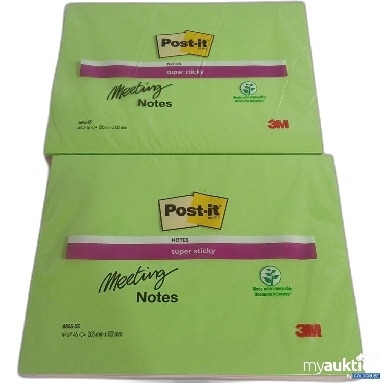 Artikel Nr. 956958: Post It Notes super sticky 203x152mm 