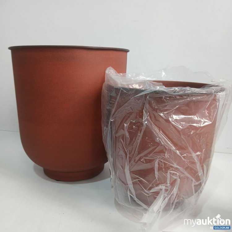 Artikel Nr. 966958: Westwing DEQ21HOU98137-177256 Große Übertöpfe Vig aus Metall 2er set