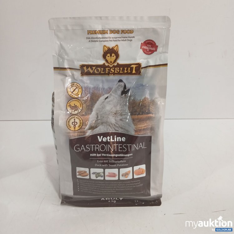 Artikel Nr. 992958: Wolfsblut VetLine Gastrointestinal Ente mit Süßkartoffeln 2kg 