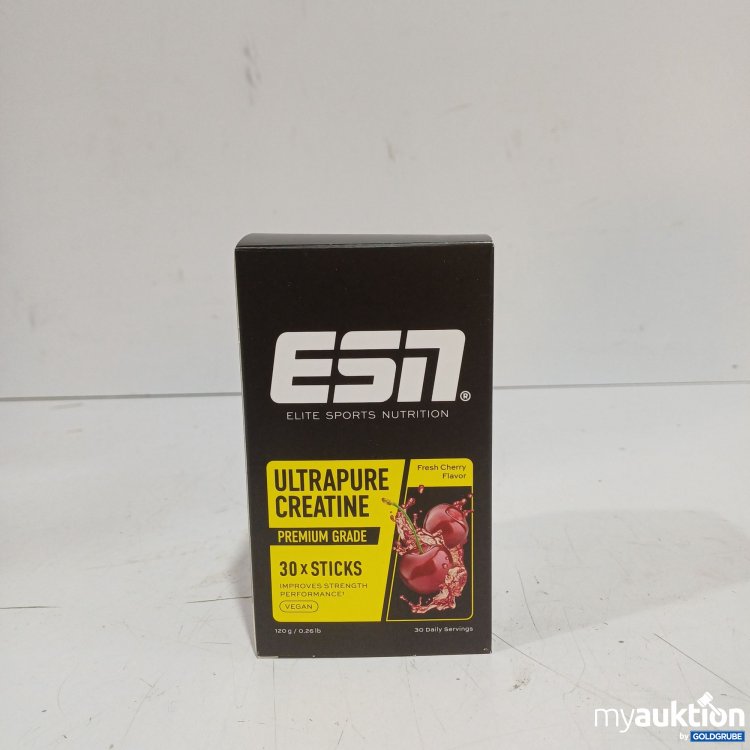 Artikel Nr. 461959 Artikel Nr. 461959: ESN Ultrapure Creatine Fresh Cherry Flavor 30x120g