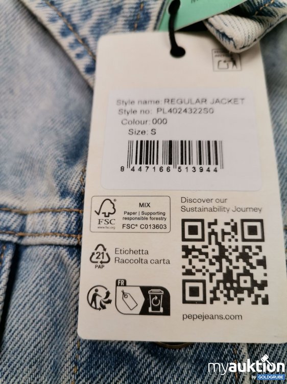 Artikel Nr. 836959 Artikel Nr. 836959: Pepe Jeans Jacke