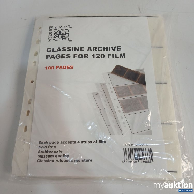 Artikel Nr. 852959: Pixel Glassine Archive Pages for 120 Film 100Pages 
