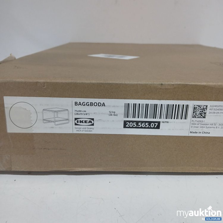 Artikel Nr. 888959: Ikea Baggboda 71x50cm weiß 205.565.07 
