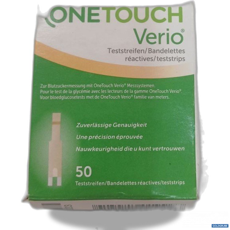 Artikel Nr. 929959: ONETOUCH Verio Teststreifen 50 Stück für Blutzuckermessung