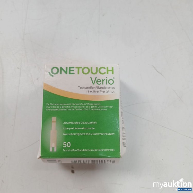 Artikel Nr. 929959: ONETOUCH Verio Teststreifen 50 Stück für Blutzuckermessung