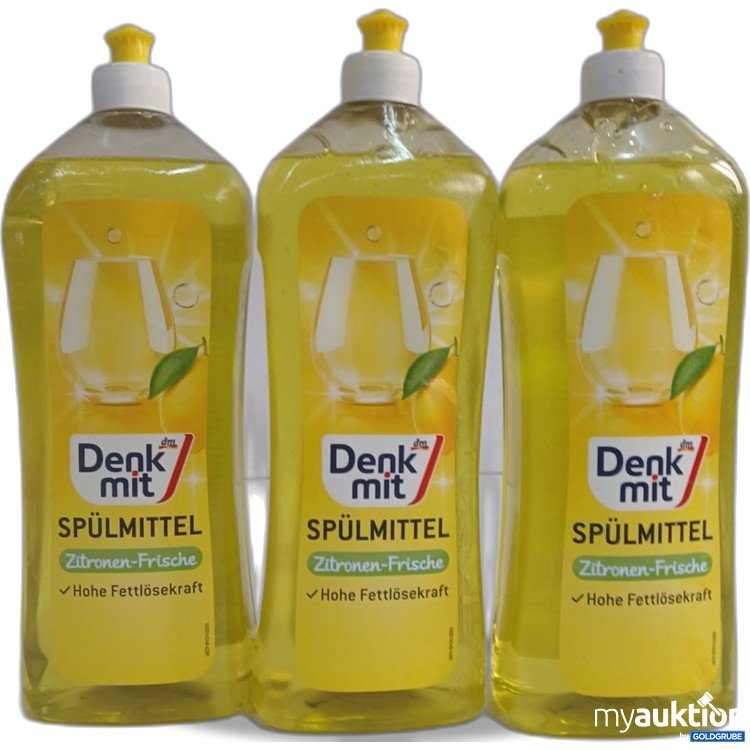 Artikel Nr. 952959: Denk mit Spülmittel Zitronen-Frische 3x1L