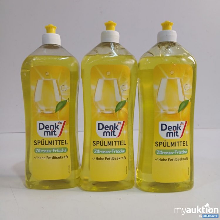Artikel Nr. 952959: Denk mit Spülmittel Zitronen-Frische 3x1L