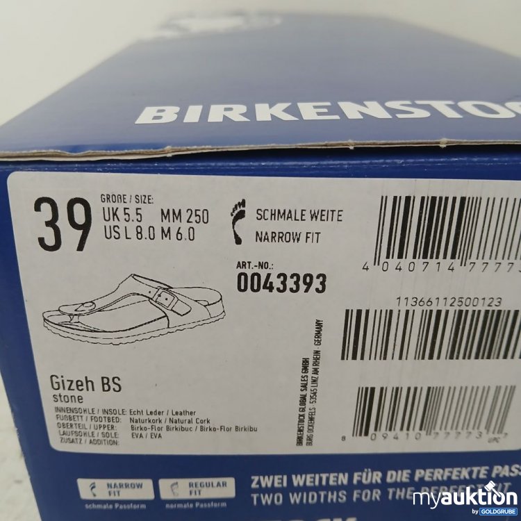 Artikel Nr. 954959: BIRKENSTOCK Gizeh BS Sandalen